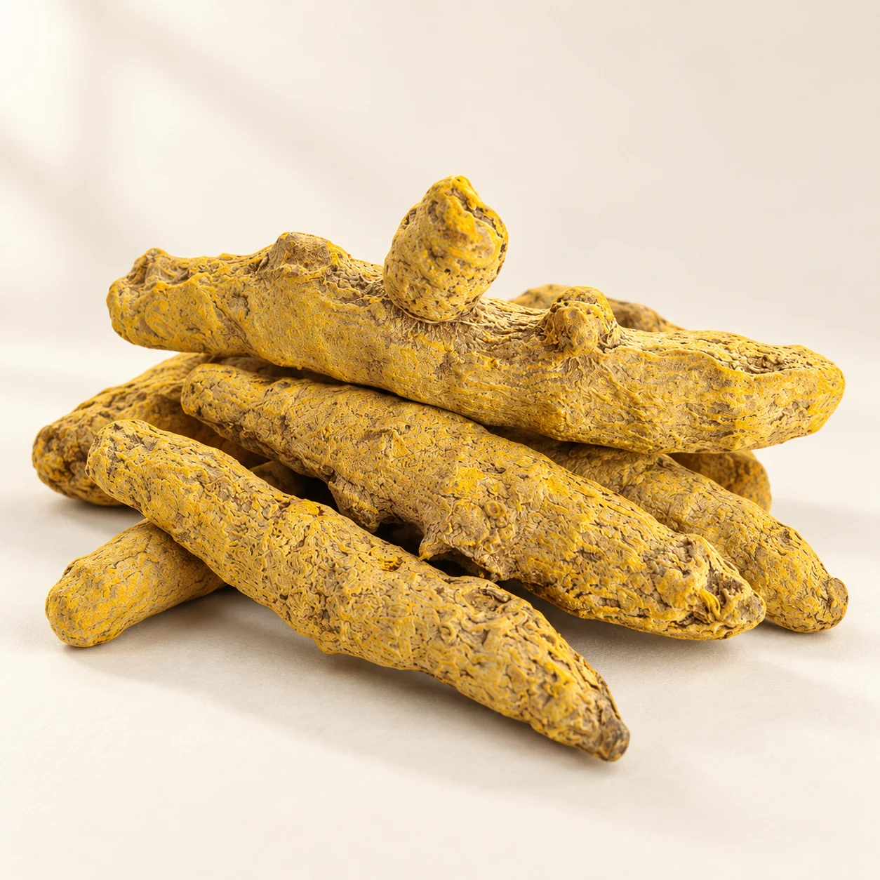 Single polish turmeric finger